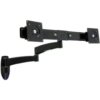 Ergotron Serie 200 Combo Schwenkarm, Wandhalterung (schwarz)