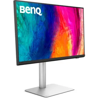 BenQ PD2730S Designer Monitor, LED-Monitor (68.6 cm (27 Zoll), weiß/silber, UltraHD/5K, IPS)