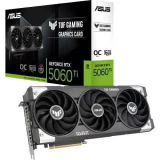 ASUS GeForce RTX 5060 Ti TUF GAMING OC 16GB, Grafikkarte (DLSS 5, 3x DisplayPort, 1x HDMI 2.1)