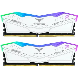 Team Group DIMM 32 GB DDR5-6000 (2x 16 GB) Dual-Kit, Arbeitsspeicher (weiß, FF4D532G6000HC30DC01, Delta RGB, INTEL XMP)