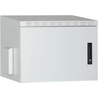 Digitus Wandgehäuse IP55 - zur Anwendung im Außenbereich - 600x600 mm (BxT), IT-Schrank (hellgrau, 7 Höheneinheiten)