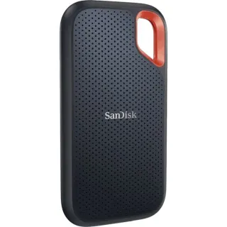 SanDisk Extreme Portable SSD V2 1 TB, Externe SSD (schwarz/orange, USB-C 3.2 Gen 2 (10 Gbit/s))