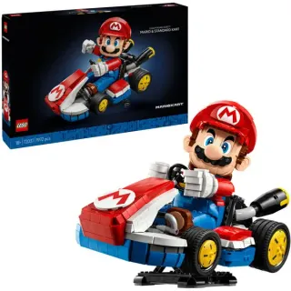 LEGO 72037 Super Mario Mario Kart: Mario & Standard-Kart, Konstruktionsspielzeug