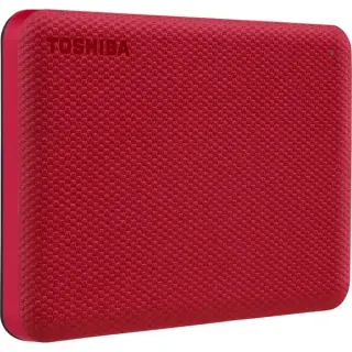 Toshiba Canvio Advance 1 TB, Externe Festplatte (rot, Micro-USB-B 3.2 Gen 1 (5 Gbit/s))