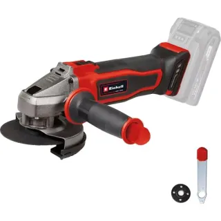 EINHELL Power X-Change Akku-Winkelschleifer TE-AG 18/115-2 Li - Solo, 18Volt (rot/schwarz, ohne Akku und Ladegerät)