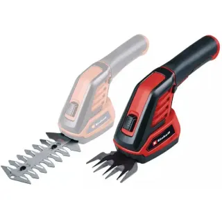 EINHELL Akku-Grasschere/ -Strauchschere GC-CG 3,6/70 Li WT (schwarz/rot, Li-Ionen Akku 2,0Ah)