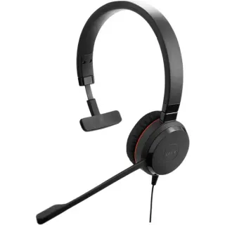Jabra Evolve 30 II, Headset (schwarz, UC, 3,5 mm Klinkenstecker, USB C und USB A, Mono)