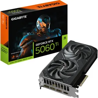 GIGABYTE GeForce RTX 5060 Ti WINDFORCE OC 16G, Grafikkarte (DLSS 5, 3x DisplayPort, 1x HDMI 2.1)