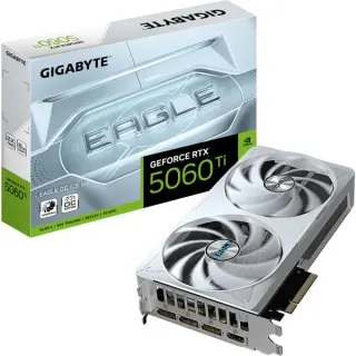 GIGABYTE GeForce RTX 5060 Ti EAGLE OC ICE 8G, Grafikkarte (DLSS 5, 3x DisplayPort, 1x HDMI 2.1)