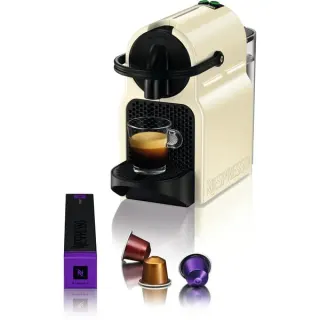 Krups Nespresso Inissia XN 1001, Kapselmaschine (weiß/schwarz)
