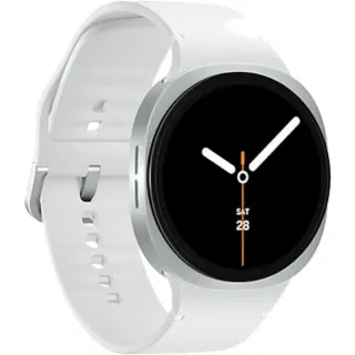 Samsung Galaxy Watch8, Smartwatch (silber, 44 mm, LTE, Sport Band M/L)