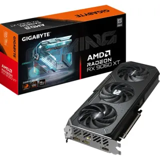 GIGABYTE Radeon RX 9060 XT GAMING OC 16GB, Grafikkarte (schwarz)