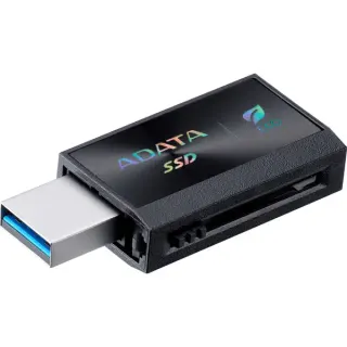 ADATA SC730 512GB, Externe SSD (schwarz, USB-C 3.2 Gen 2 (10 Gbit/s))