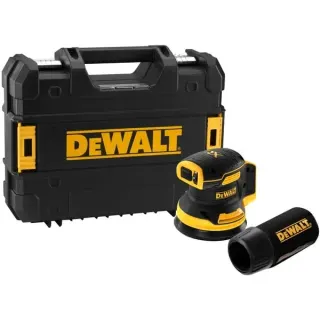 DEWALT Akku-Exzenterschleifer DCW210NT, 18Volt (gelb/schwarz, ohne Akku und Ladegerät, in TSTAK Box II)