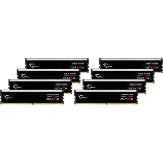 G.Skill RIMM 256 GB DDR5-6000 (8x 32 GB) Octo-Kit ECC, Arbeitsspeicher (schwarz, F5-6000R3036G32GE8-G5, Zeta R5, Registered, INTEL XMP)