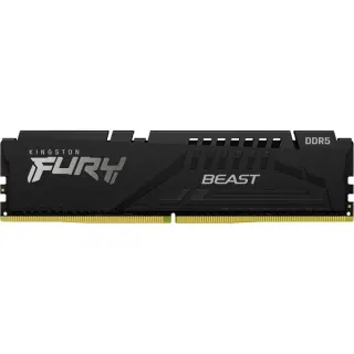 Kingston FURY DIMM 8 GB DDR5-5200 , Arbeitsspeicher (schwarz, KF552C40BB-8, FURY Beast, INTEL XMP)