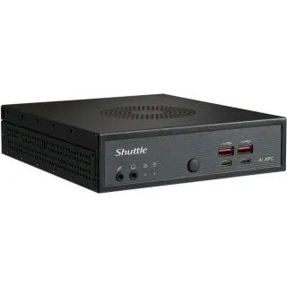 Shuttle XPC slim DN11H7, Barebone (schwarz, ohne Betriebssystem)