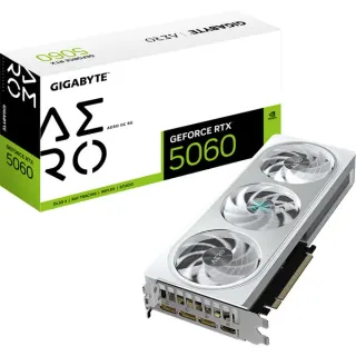 GIGABYTE GeForce RTX 5060 AERO OC 8G, Grafikkarte (DLSS 5, 3x DisplayPort, 1x HDMI 2.1)