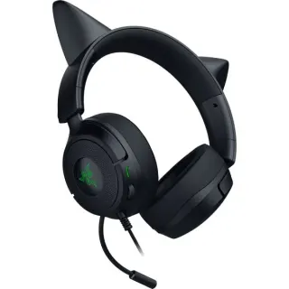 Razer Kraken Kitty V3 X Black, Gaming-Headset (schwarz/grün, 3,5-mm-Klinkenstecker)