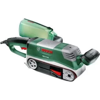 Bosch Heimwerken & Garten Bandschleifer PBS 75 AE, Set (grün, 750 Watt, Parallel- und Winkelanschlag)