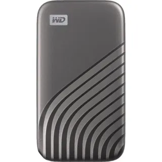 WD My Passport SSD 2 TB, Externe SSD (grau, USB-C 3.2 Gen 2 (10 Gbit/s))
