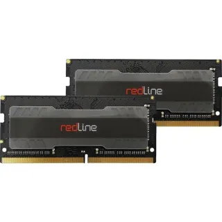 Mushkin SO-DIMM 32 GB DDR4-3200 (2x 16 GB) Dual-Kit, Arbeitsspeicher (schwarz, MRA4S320NNNF16GX2, Redline)