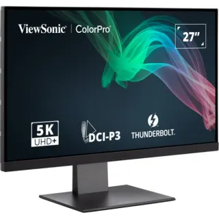ViewSonic VP2788-5K, LED-Monitor (68.6 cm (27 Zoll), schwarz, 5K, IPS, Thunderbolt 4, USB-C)