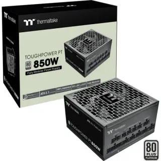 Thermaltake Toughpower PT 850W, PC-Netzteil (1x 12 Pin High Power GPU, 4x PCIe, Kabelmanagement, 850 Watt)