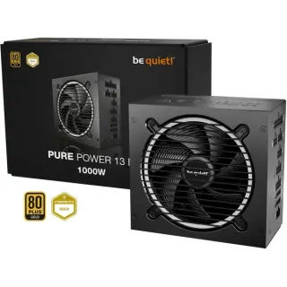 be quiet! Pure Power 13 M 1000W, PC-Netzteil (schwarz, 1x 12-Pin High Power GPU, 4x PCIe, Kabel-Management, 1000 Watt)