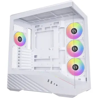 Lian Li Vector V100R, Tower-Gehäuse (weiß, Tempered Glass x 2)