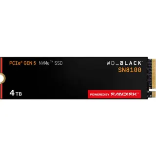 WD Black SN8100 4TB, SSD (PCIe 5.0 x4, NVMe 2.0, M.2 2280)