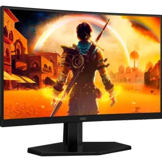AOC C24G42E, Gaming-Monitor (59.9 cm (23.6 Zoll), schwarz (matt), FullHD, VA, Curved, Adaptive-Sync, HDR, 180Hz Panel)