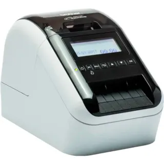Brother QL-820NWBcVM, Etikettendrucker (grau/schwarz, USB 2.0, LAN, WLAN, Bluetooth, inkl. 3x DK-N55224 Endlospapierrolle)
