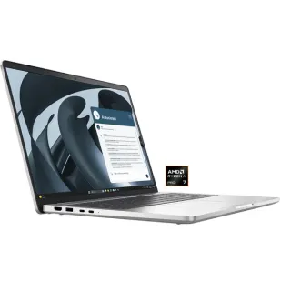 Dell Pro 16 Plus (TY5FC), Notebook (silber, AMD Ryzen AI 7 PRO 350, AMD Radeon 860M, 32 GB LPDDR5X, 512 GB (512 GB SSD), Windows 11 Pro)