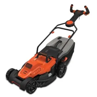 BLACK+DECKER Rasenmäher BEMW481ES, 42cm (orange/schwarz, 1.800 Watt)