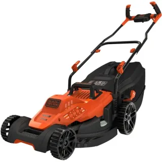 BLACK+DECKER Rasenmäher BEMW481BH-QS, 42cm (orange/schwarz, 1.800 Watt)