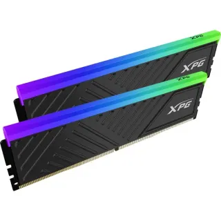 ADATA DIMM 16 GB DDR4-3200 (2x 8 GB) Dual-Kit , Arbeitsspeicher (schwarz, AX4U32008G16A-DTBKD35G, XPG Spectrix D35G, INTEL XMP)