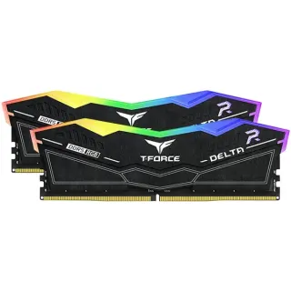Team Group DIMM 32 GB DDR5-5200 (2x 16 GB) Dual-Kit, Arbeitsspeicher (schwarz, FF3D532G5200HC40CDC01, Delta RGB, INTEL XMP)