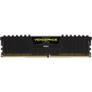 Corsair DIMM 8 GB DDR4-2400 , Arbeitsspeicher (schwarz, CMK8GX4M1A2400C14, Vengeance LPX, INTEL XMP)