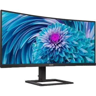 Philips 346E2CUAE/00, LED-Monitor (86 cm (34 Zoll), schwarz, WQHD, VA, AMD Free-Sync, 100Hz Panel)