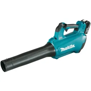 Makita Akku-Gebläse DUB184RF, 18Volt, Laubbläser (blau/schwarz, Li-Ionen Akku 3Ah)