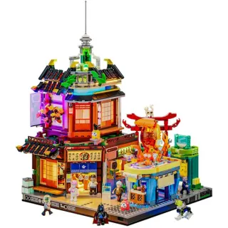 Lumibricks Cyberpunk Neoncity - Izakaya , Konstruktionsspielzeug