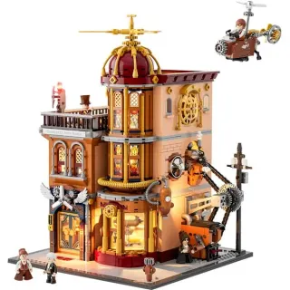 Lumibricks Steampunk-Flugclub, Konstruktionsspielzeug