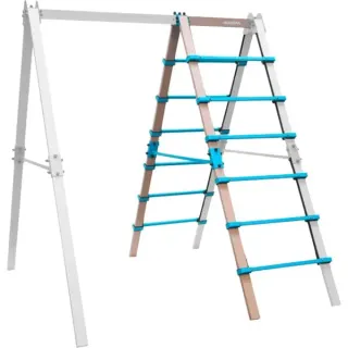 HUDORA Schaukel Vario - Ergänzungsmodul Leiter V (beige/türkis)