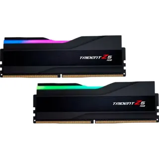 G.Skill DIMM 48 GB DDR5-8200 (2x 24 GB) Dual-Kit, Arbeitsspeicher (schwarz, F5-8200J4052F24GX2-TZ5RK, Trident Z5 RGB, INTEL XMP)