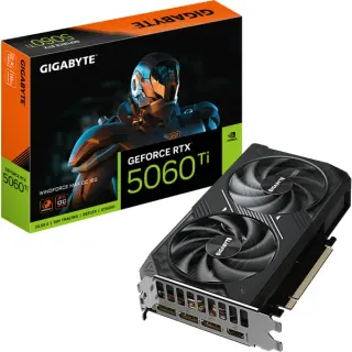 GIGABYTE GeForce RTX 5060 Ti WINDFORCE MAX OC 16G, Grafikkarte (DLSS 5, 3x DisplayPort, 1x HDMI 2.1)