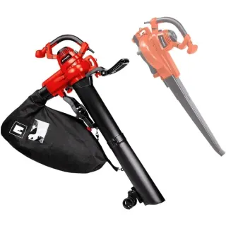 EINHELL Laubsauger/Laubbläser GC-EL 3000 E (rot/schwarz, 3.000 Watt)