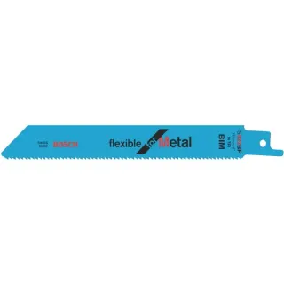 Bosch Professional Säbelsägeblatt S 922 BF Flexible for Metal, 100 Stück (Länge 150mm)