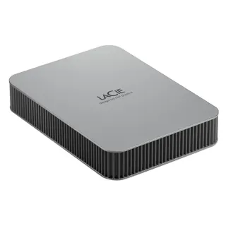 LaCie Mobile Drive Secure 4 TB, Externe Festplatte (grau, USB-C 3.2 (5 Gbit/s))