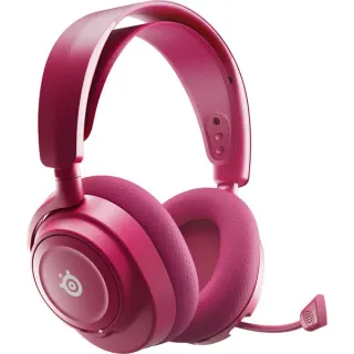 SteelSeries Arctis Nova 7 Wireless Gen 2, Gaming-Headset (magenta, Bluetooth, 2.4 GHz-USB-Dongle, (optimiert für PC))